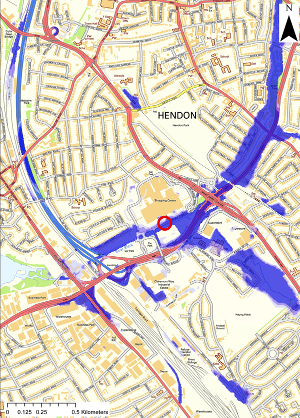 The Bank of England is among the many sites in London at high risk from ...